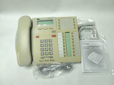 Nortel Norstar T7316e Phone NT8B27 With Lit Pack Warranty Platinum Gray Blem • $15.98