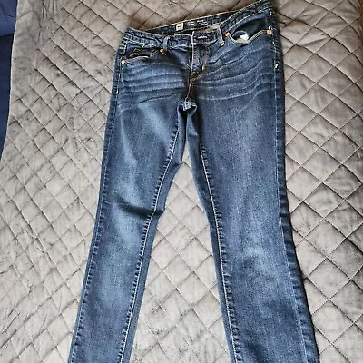 Mossimo Modern Skinny Premium Denim Jeans Size 4R Regular Wash • $14.99