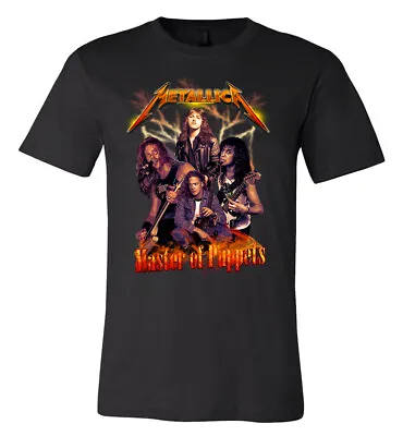 Metallica Master Of Puppets Logo Shirt 6 Sizes SYouth-5XL! Fast Ship! • $24.99