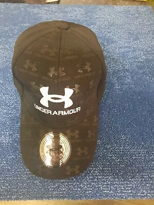 Under Armour Blitzing  Unisex-Adult One Size Fits All Cap - Black Grey • £10