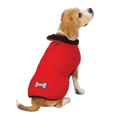 Zack & Zoey Reflective Thermal Pet Jacket - Red - XX-Small • $12.99