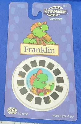 SEALED Franklin The Turtle Based On Books Cartoon TV Show View-master Reels Pack • $34.99