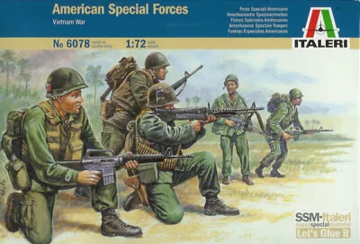 Italeri 1/72 (20mm) Vietnam : American Special Forces • £9.99