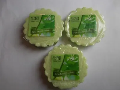 Yankee Candle Usa Deerfield Rare Sun Kissed Leaves Wax Tarts X 3 • £1.75