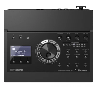 $899 • Buy Roland TD-17 Version2 Factory Sealed, V Drum Module With Bluetooth.
