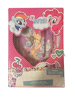 My Little Pony Keepsake Box Set Journal Mini Gel Pen Stickers And Lock • $12.95