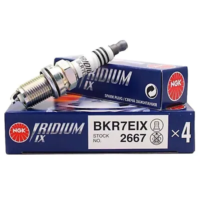 4 Pcs For Ngk BKR7EIX 2667 Iridium IX Spark Plugs For Honda Civic Audi Volvo USA • $18.99