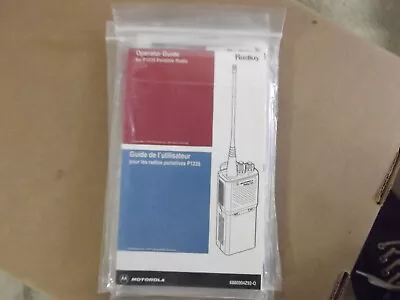 MOTOROLA RADIUS P1225 Operator Guide New • $14.95