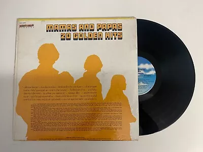 The Mamas And The Papas 20 Golden Hits Rock Record Lp Original Vinyl Album • $28