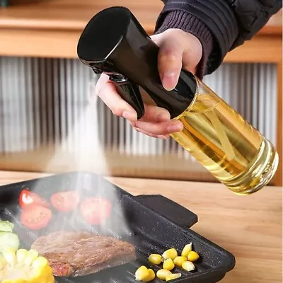 Oil Spray Bottle For Cooking Kitchen Olive Oil Sprayer 200ML 300ML 500ML • $14.21