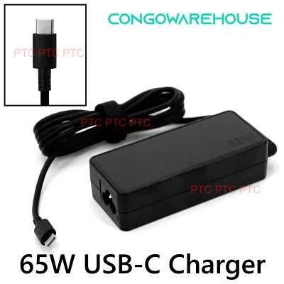 65w USB-C Type-C Charger AC Adaptor Power Cord For Dell XPS 12 9250 13 9350 9370 • $35