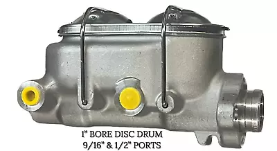 Aluminum Lightweight GM Corvette Type Racing Master Cylinder 1  Bore Disc & Drum • $66.65