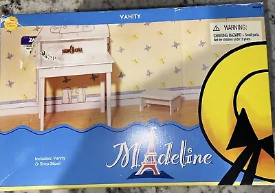 Madeline 6 Inch Doll Bathroom Vanity & Stool Old House In Paris  Vintage Nos • $29.99