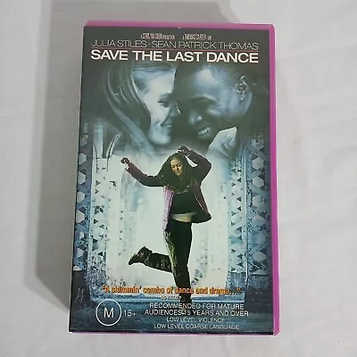 Save The Last Dance (2001 VHS Julia Stiles Sean Patrick Thomas) • $17.95