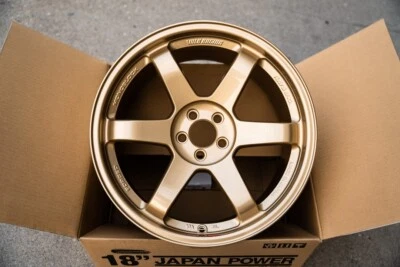 $3431 • Buy Volk TE37SL / 18x9.5 +40 / 5x100 / Gold | Subaru BRZ Toyota 86 GR86 Scion FRS