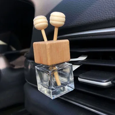 1x Car Aroma Essential Oil Perfume Bottle Diffuser Air Freshener With Vent Clip • $6.05