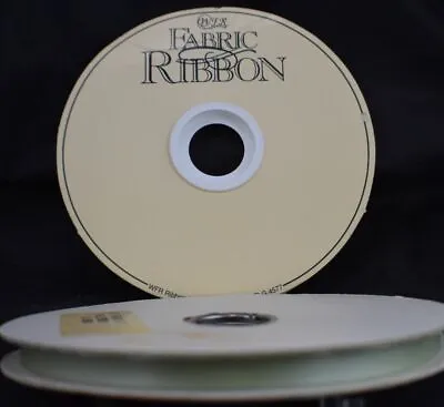 Thrifty Satin Mint Green Fabric Ribbon 100 Yard Roll 3/8 Wide Vintage WFR • $6.99