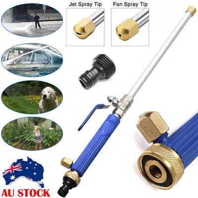 Car Clean High Pressure Power Washer Water Spray Gun Jet Nozzles Wand Attachment • $9.99