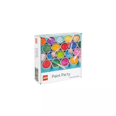 LEGO Paint Party Puzzle 1000pcs 9781452179704 • $34.95