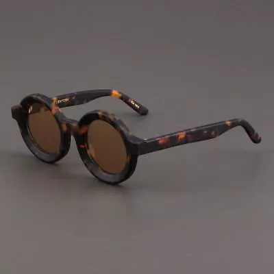 MOSCOT LEMTOSH Sunglasses Men Retro Round Hawksbill Frame Polarized Johnny Depp • $71.99