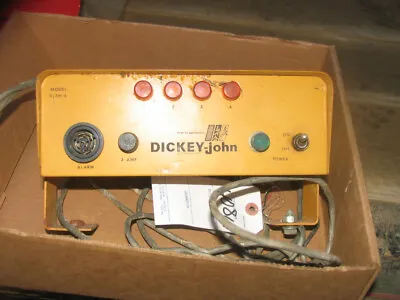 Dickey John 4 Row Seed Flow Planter Monitor DJ 3M-4 Planter • $600