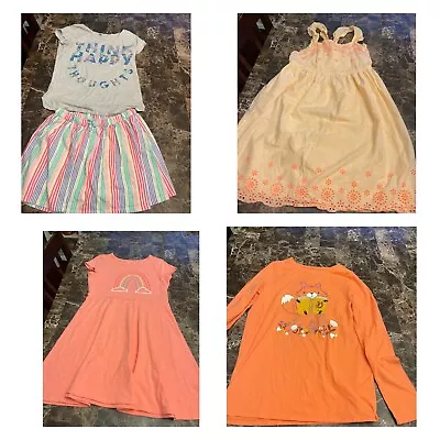 Girls Size 14/16 Clothing Lot 2 Dresses 2 Shirts And A Skort Cat & Jack Old Navy • $25