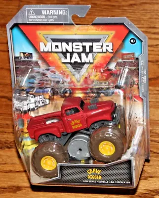 2022 Hot Wheels Monster Jam Red Grave Digger Pickup Truck Series #23 1:64 Scale • $11.95