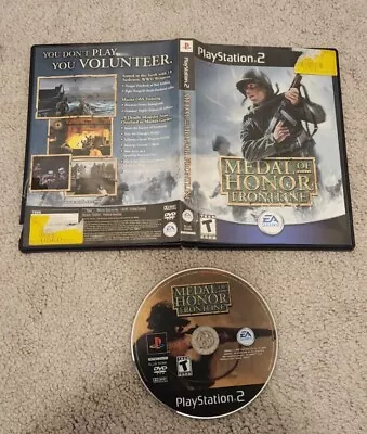 Medal Of Honor: Frontline PS2 Tested And Works Same Day Ship Read Desc • $12.99