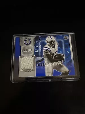 T.Y. Hilton 2014 Bowman Relic Jersey Patch /99 Football Card Colts 13 • $1.99