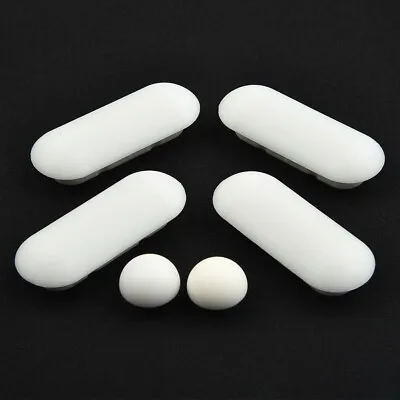 AU Toilet Lid Accessories Brand-New Toilet Seat Buffers Pack White Stop Bumper • $12.12