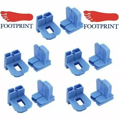 £18.39 • Buy 10 X FOOTPRINT Builders Brickies Bricklayers Line Corner Blocks - Setting Out