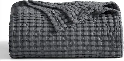 Viscose From Bamboo Blanket King Size - Blue Summer Cooling Blanket Lightweight • $38.99