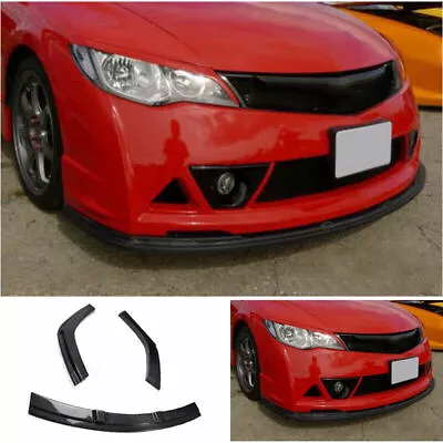 Mugen Bodykit Refit For Honda Civic FD2 Dry Carbon Fiber Front Bumper Spoiler • $975.58