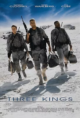 Three Kings Movie Poster (b)  - 11  X 17  - George Clooney Mark Wahlberg • $13.96