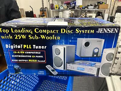 JENSEN Stereo JMC-500w Mini System New • $127.50