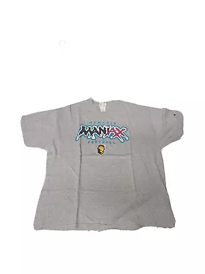 Memphis Maniax Vintage Champion T-Shirt Size XL XFL Football Retro 2000's • $19.99