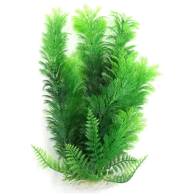 27cm  Landscape Fish Tank Green Decoration Plastic Plant • $21.58