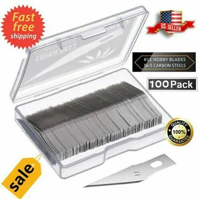 100PCS Blades #11 Exacto Knife For X-Acto Hobby Multi Tool Art Craft Replacement • $12.99