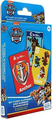 Paw Patrol Early Learning My First Alphabet & Number Flashcards Age 2+ • £4.75