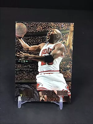 Michael Jordan 1995-96 Fleer Metal #13 Chicago Bulls • $10