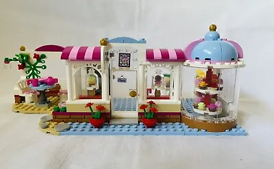 LEGO FRIENDS 41119 Heartlake City Cupcake Cafe Retired Minifigs Complete • $40