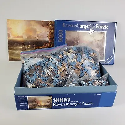 Ravensburger 9000 Piece Puzzle Jigsaw Bombardment Algiers 1816 George Chambers • $125