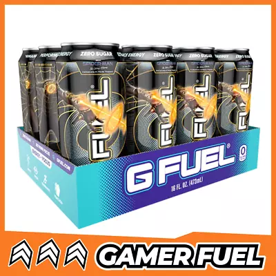 G Fuel Energy Can Ready To Drink Carton Of 12 GFuel Flavour Radioactive Lemonade • $49.95