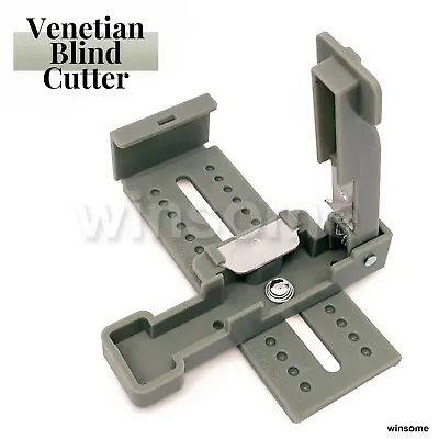 £6.29 • Buy 25mm Plastic Blinds Slat Slot Trimmer Cutter Plastic Venetian Trimming Tool 