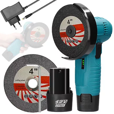 12V Brushless Angle Grinder Cordless Polishing Grinding Cutting Power Tools E7Z3 • $49.99