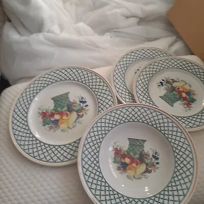 Villeroy And Boch Assortment Of Plates And A Dish Basket Pattern • £12.50