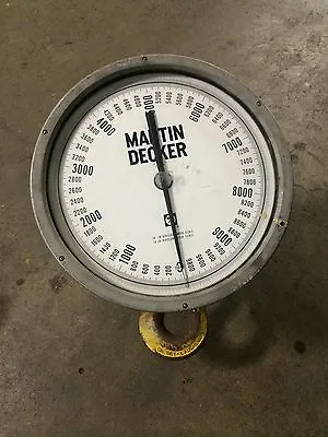 Martin Decker SU18B-0100 18  10000 LBS Hanging Crane Scale • $699.99