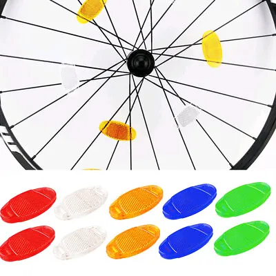 2Pcs Bike Spoke Reflector Safety Warning Light Wheel Rim  Flashing Light   • $1.89