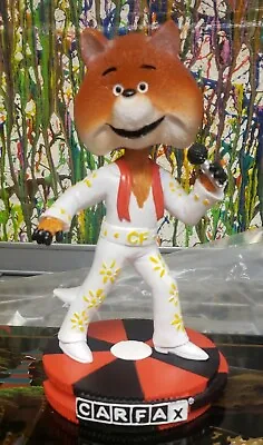 CARFAX Car Fox Bobblehead 2020 Elvis Viva Las Vegas Figure Bobble Head • $9.95