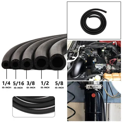 NBR Rubber Fuel Line Hose By Feet Small Engine Diesel Oil Gas Pipe Replacement • $18.99